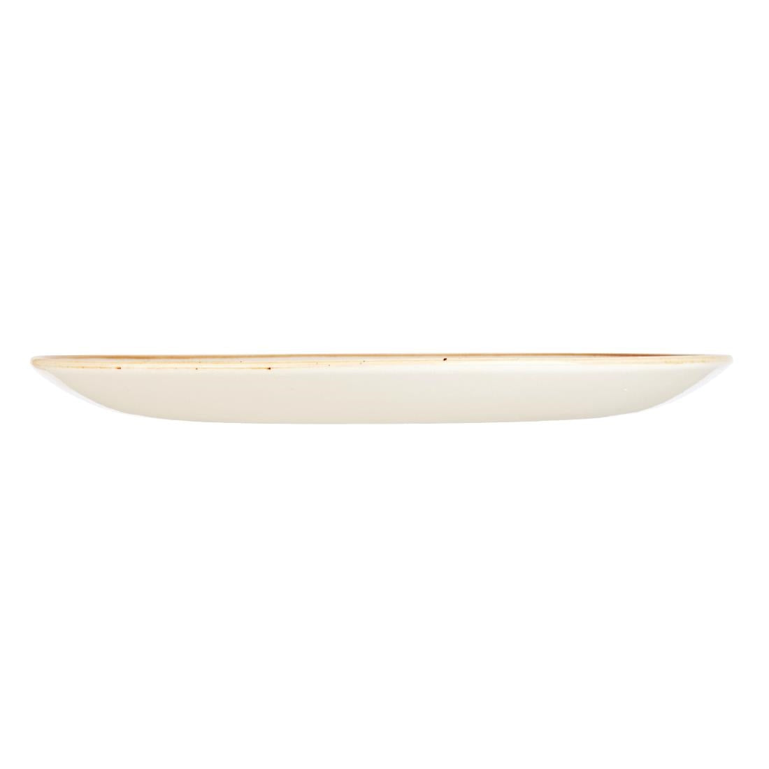 Assiettes rondes Churchill Stonecast Barley White 260mm (Lot de 12)