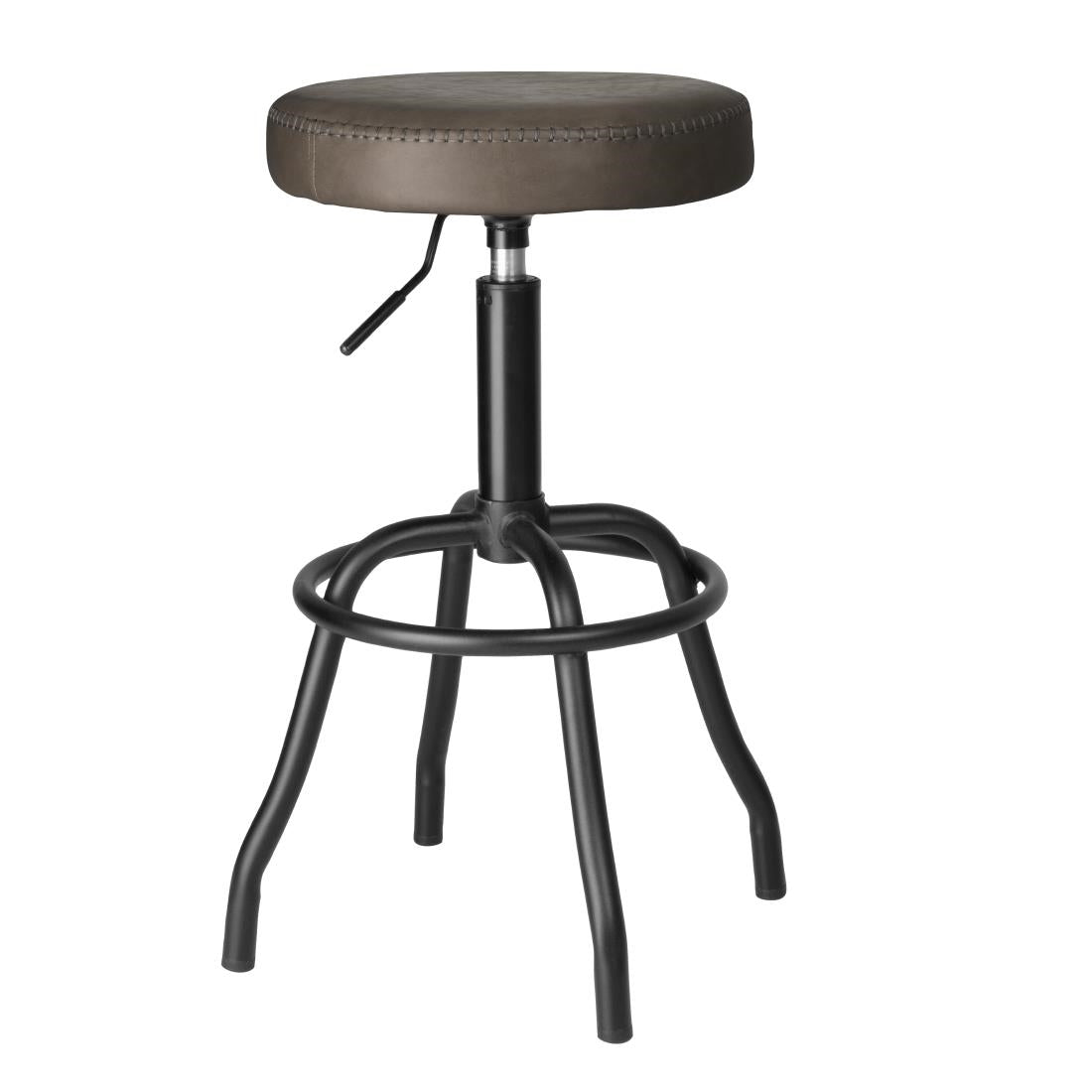 Tabouret de bar en PU Bolero Brooklyn mocha