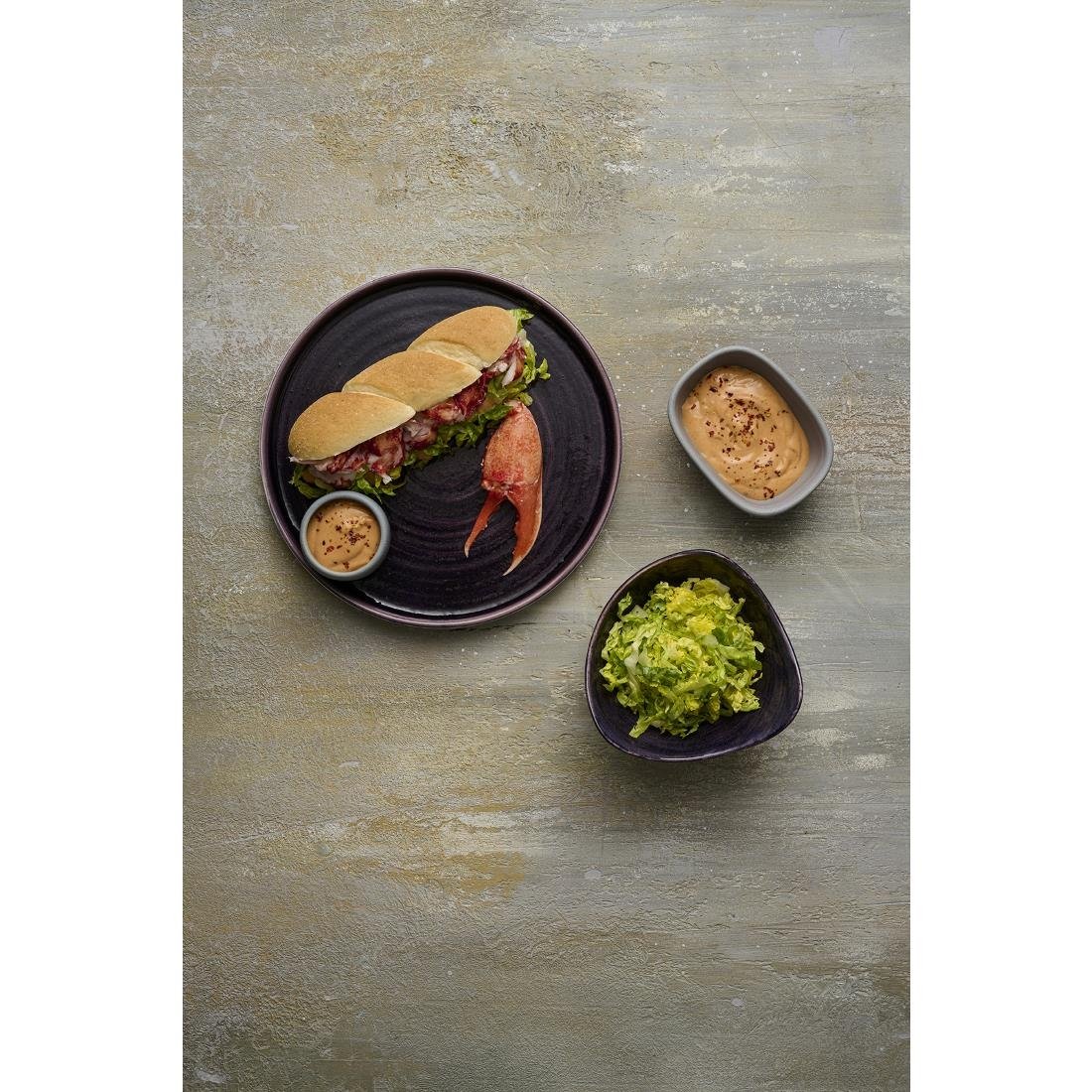 Assiettes rondes Churchill Stonecast Patina Purple 288mm (Lot de 12)