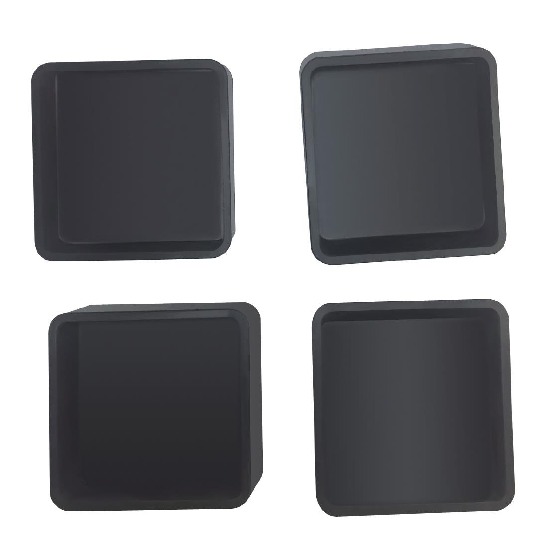 Patins en caoutchouc (lot de 4) pour batteur planétaire 30 L Buffalo - NISBETS