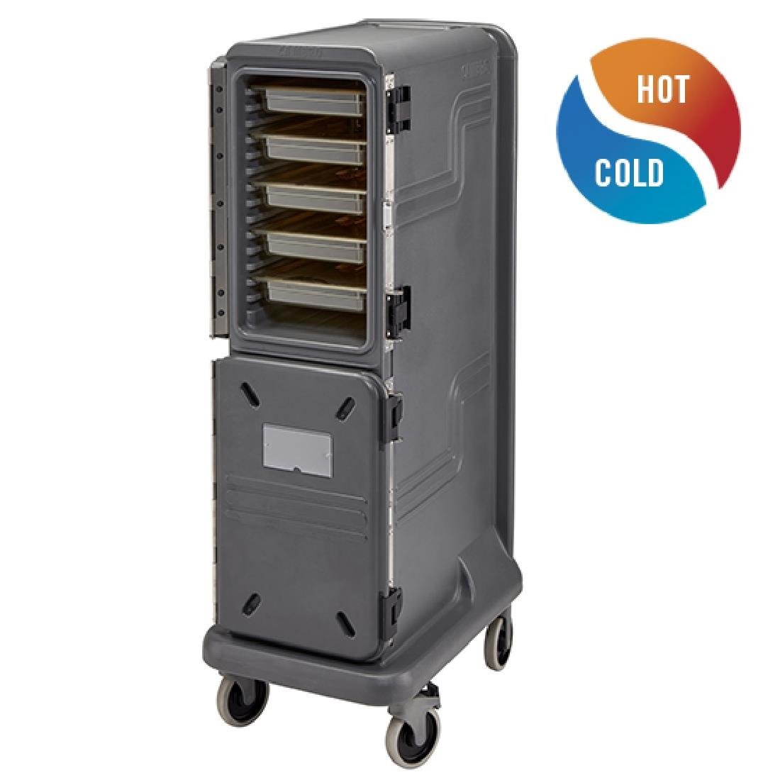 Grand chariot Pro Cart Ultra Cambro chaud/froid 2 portes anthracite