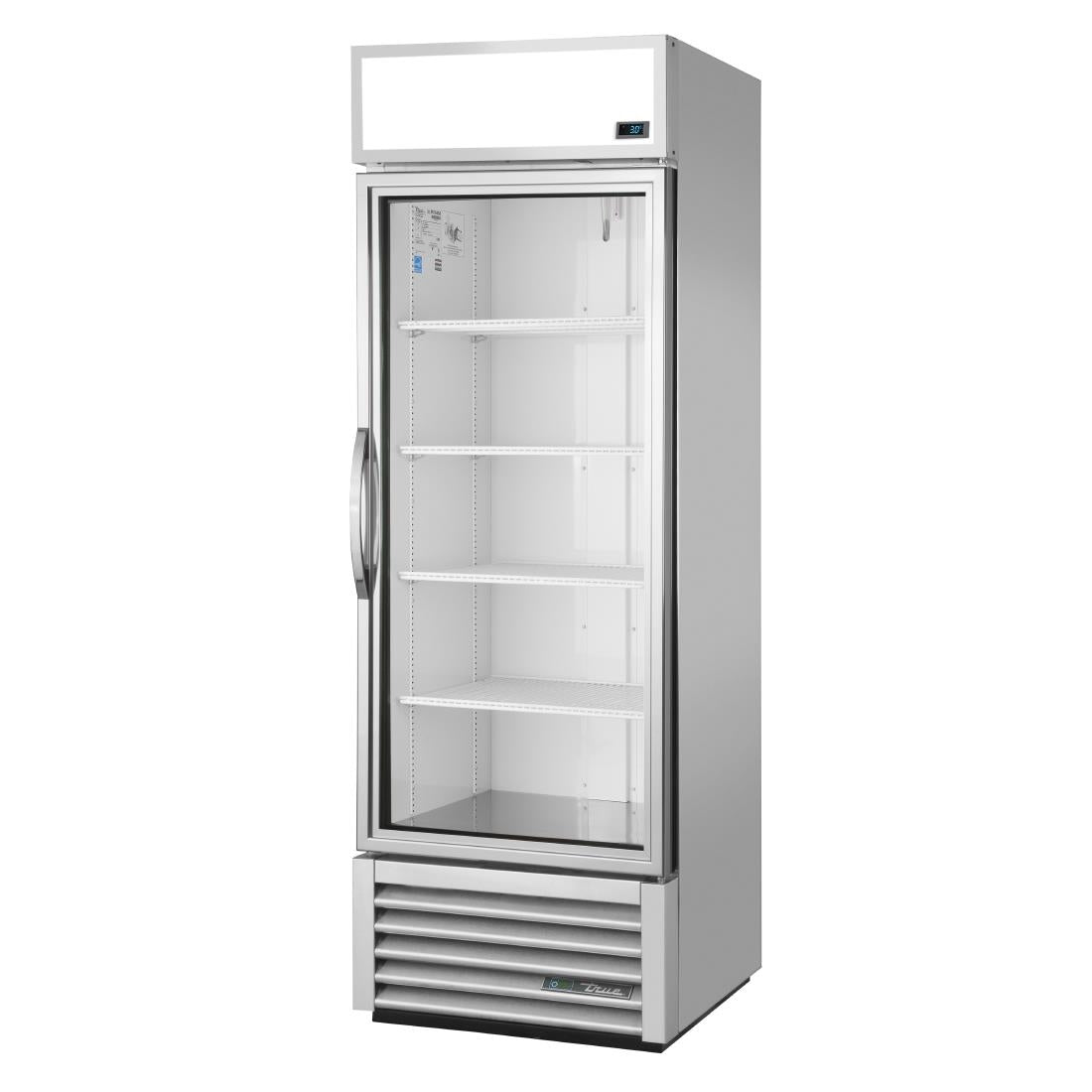 Vitrine positive libre service 1 porte True 538L GDM-19T-HC-TSL01