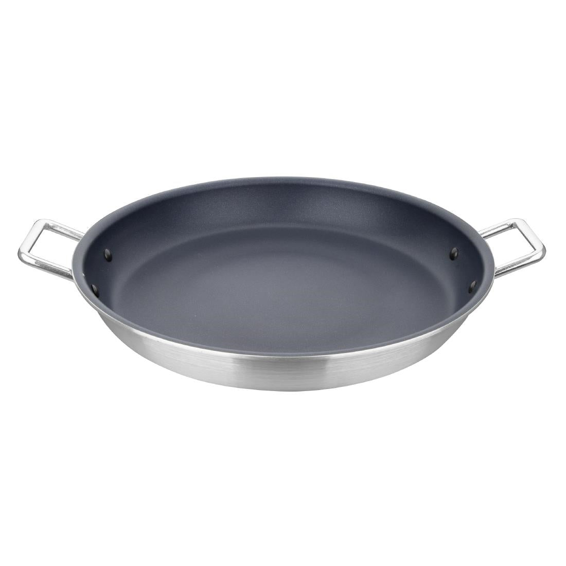 Poêle à paëlla antiadhésive aluminium Vogue Teflon Platinum Plus 35 cm