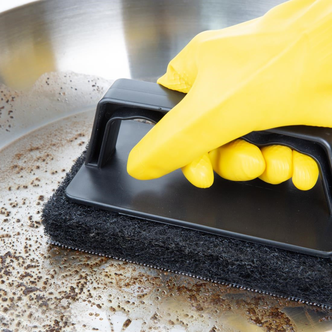 Tampons nettoyants pour plaque de cuisson Jantex (lot de 10)