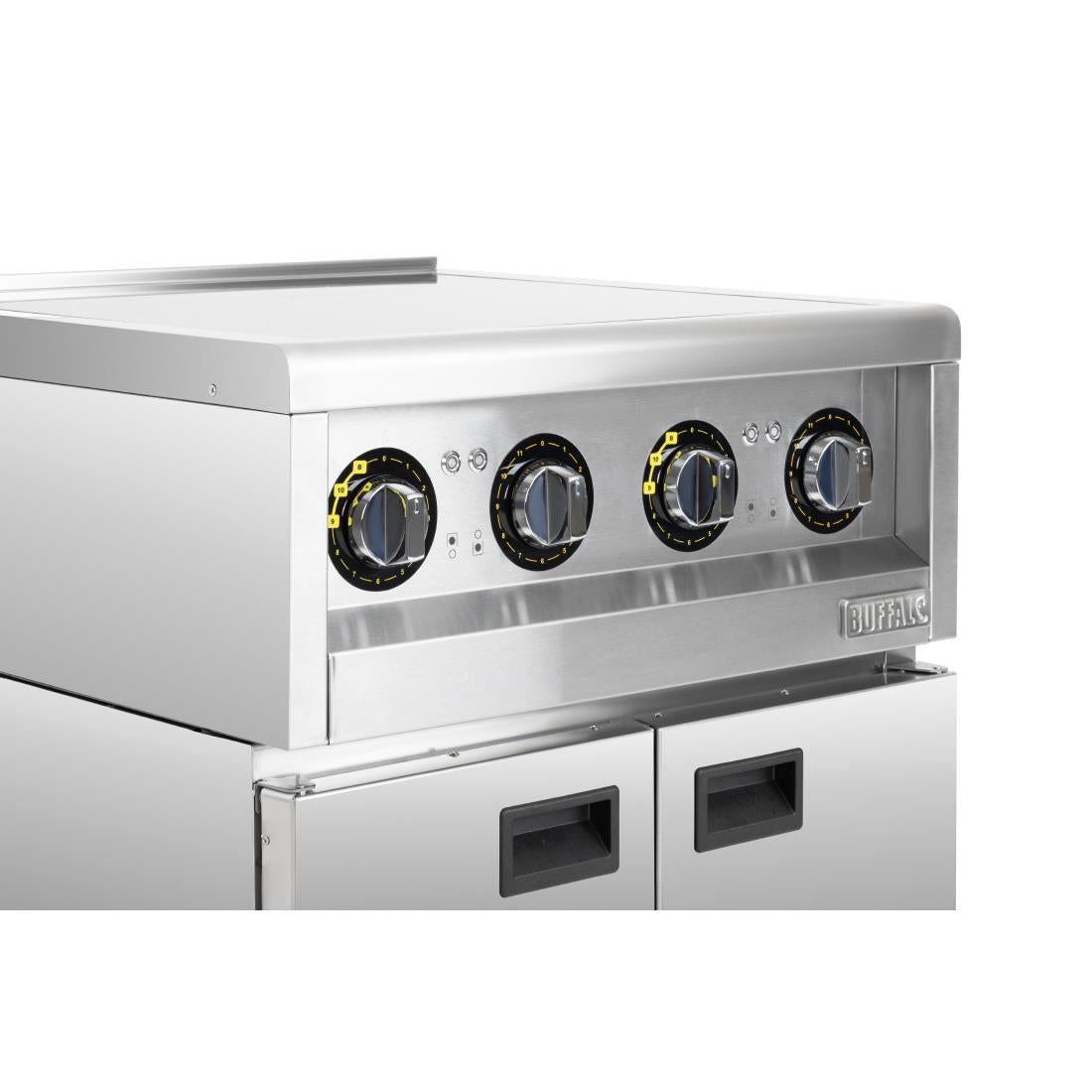 Plaque induction 4 zones sur meuble Buffalo Série 600 2x 3kW