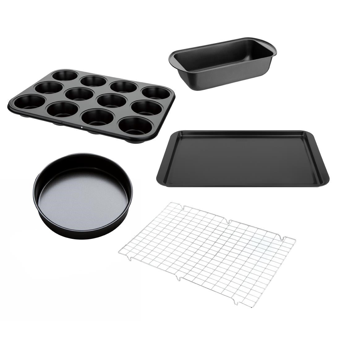 Ensemble de plats de cuisson antiadhésifs Vogue Bake Like A Pro - NISBETS