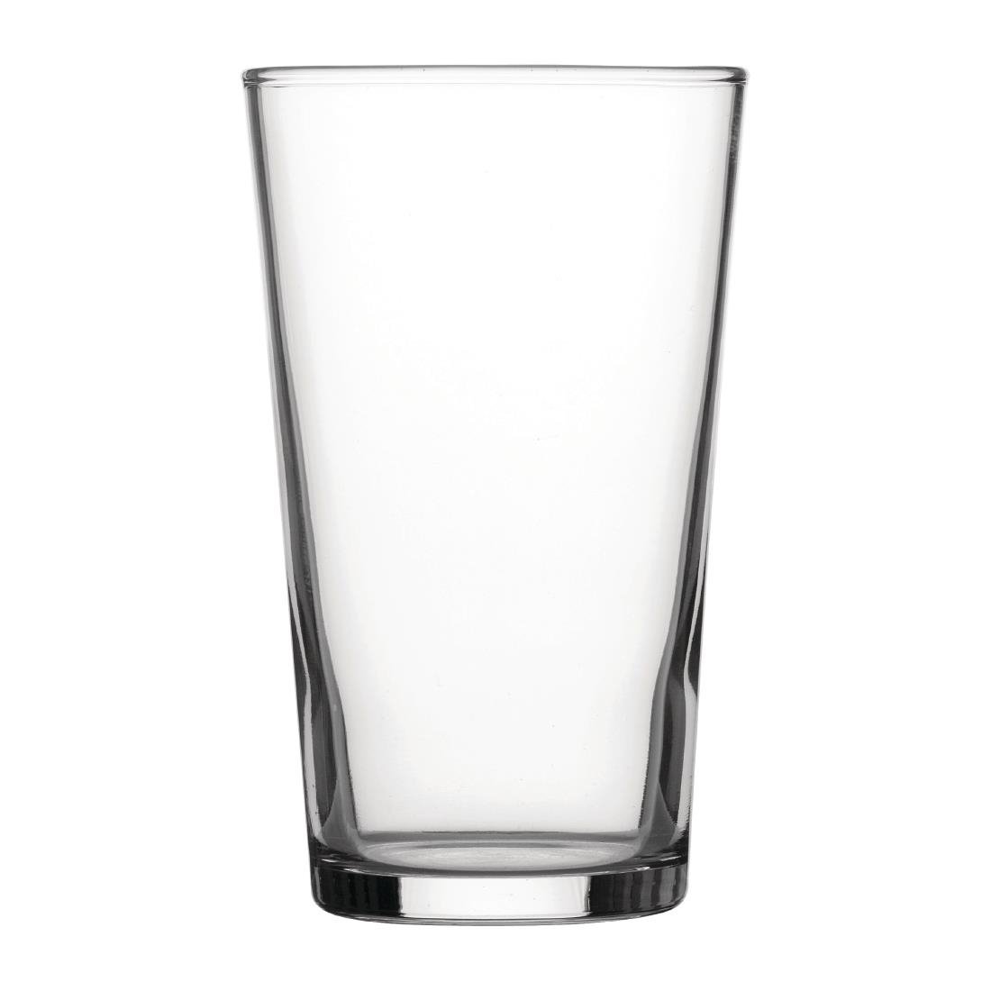 Verres à bière coniques Utopia 280 ml CE (lot de 48)