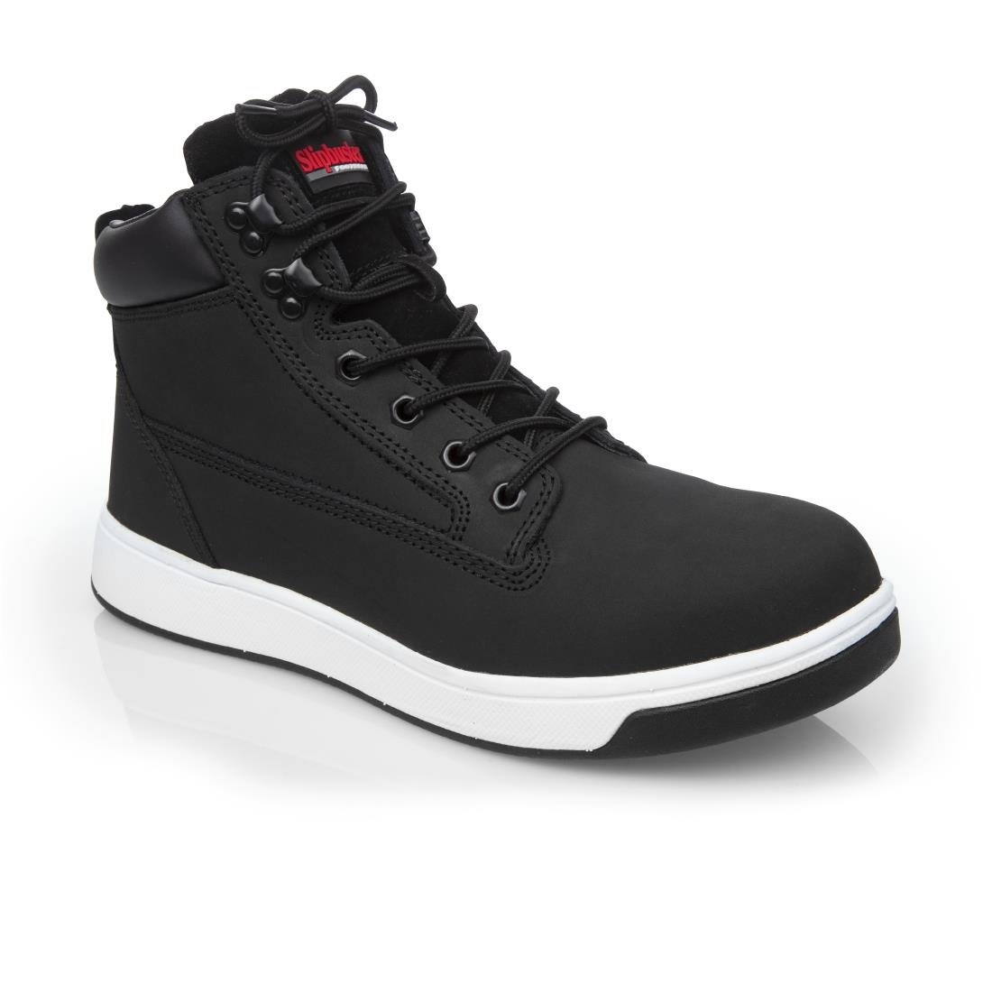 Slipbuster Eon Hi Top Safety Boots Black - NISBETS