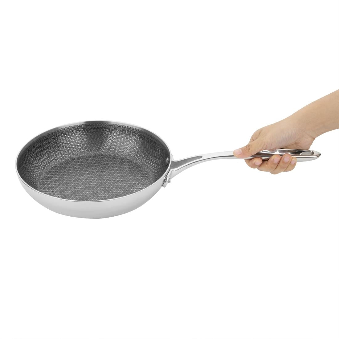 Sauteuse en inox avec revêtement Tri-Shield Vogue 24cm