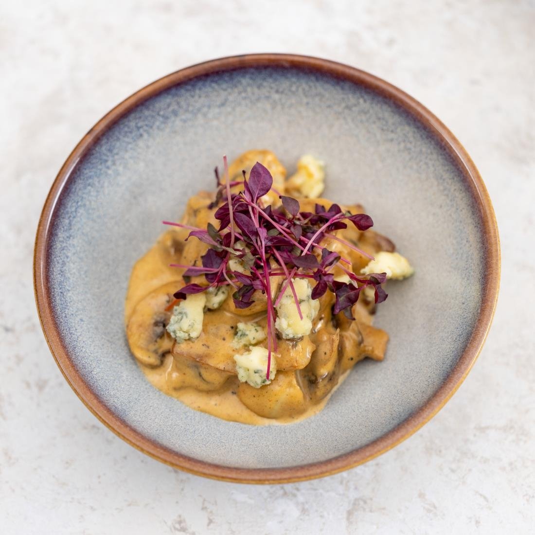 Bols évasés Olympia Drift gris uni 155 mm (Pack de 6)