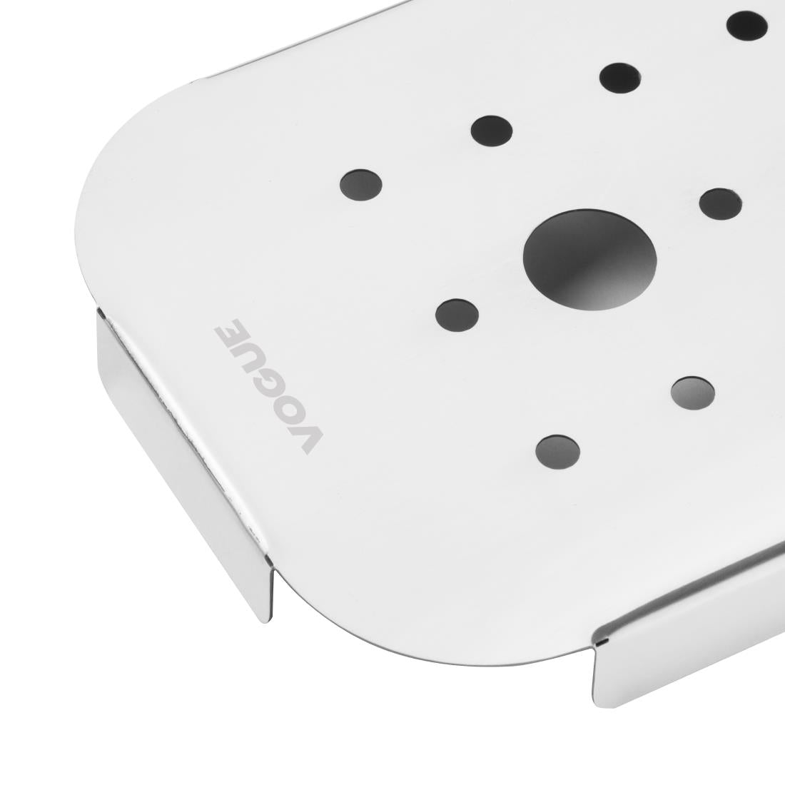 Égouttoir en acier inoxydable Vogue pour GN 1/3