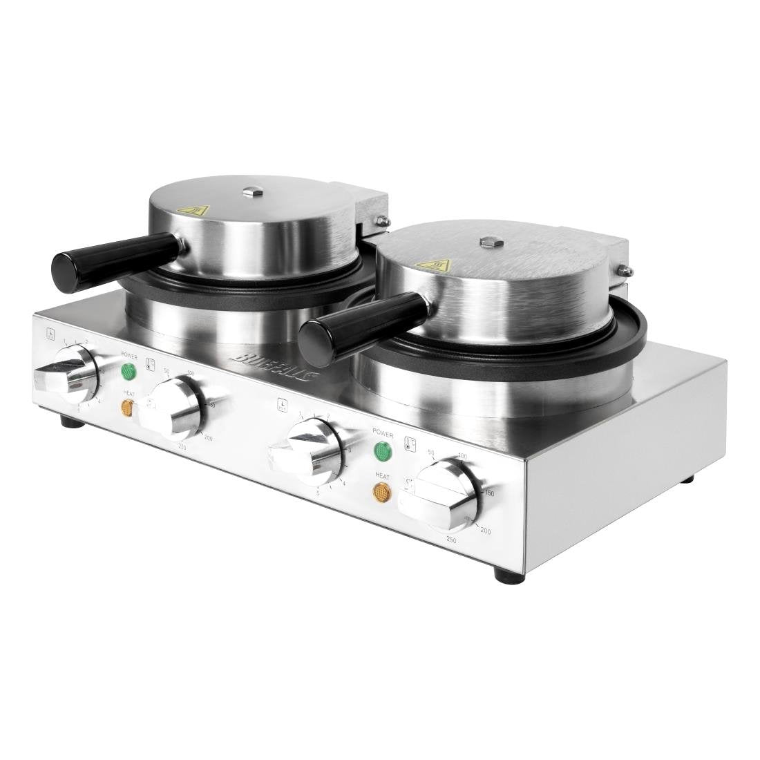 Gaufrier belge rond double Buffalo