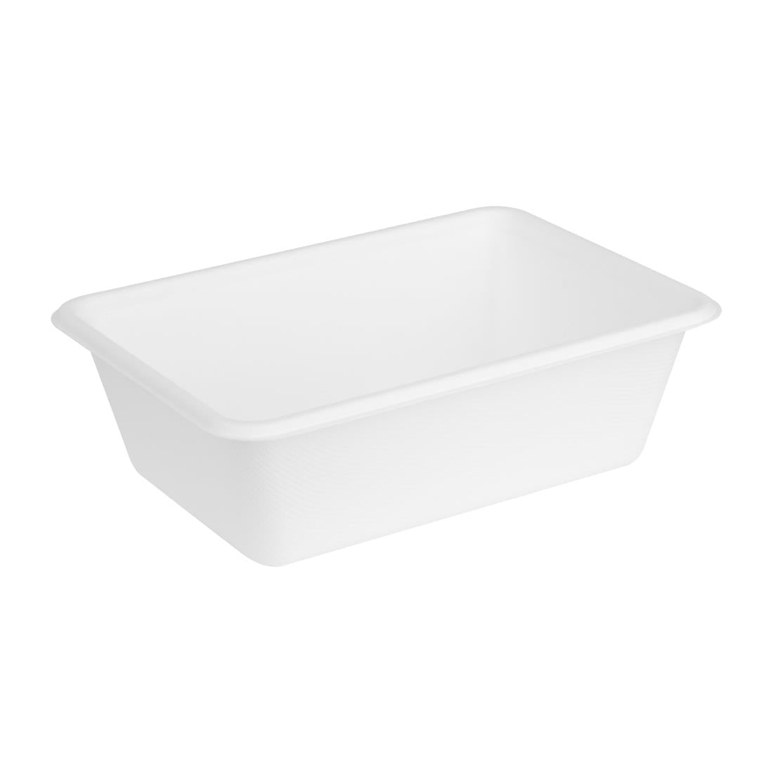 Barquettes alimentaires en bagasse Fiesta Compostable 800ml (lot de 100)