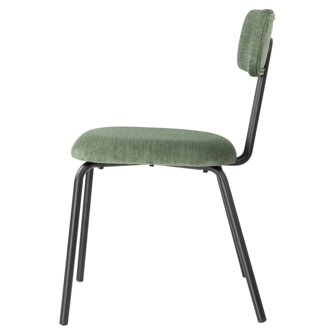 Chaises Bolero Fairfield noyer et vert (lot de 2)