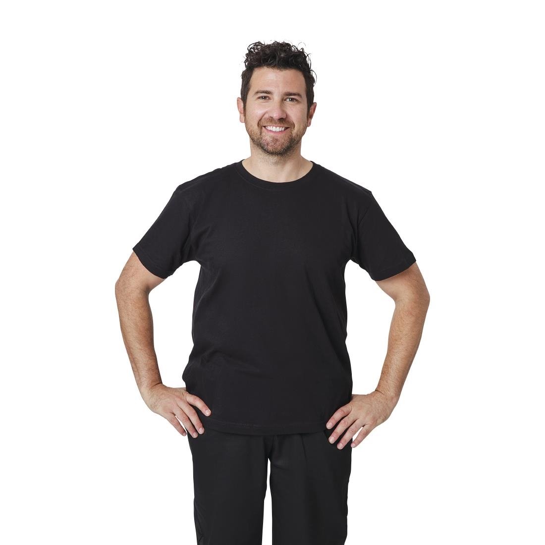 T-Shirt mixte noir - Taille M