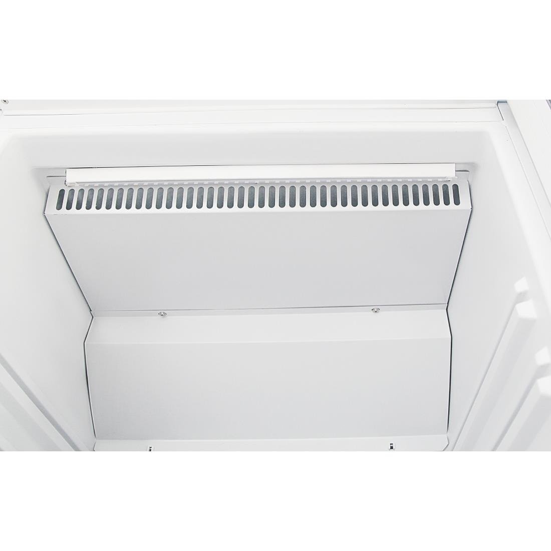 Vitrine réfrigérée positive dessous de comptoir Polar Série C 150L blanc