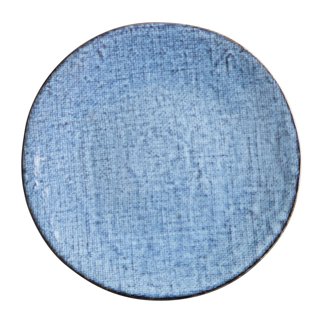 Assiettes plates Olympia Denim Blue 285 mm (lot de 4)