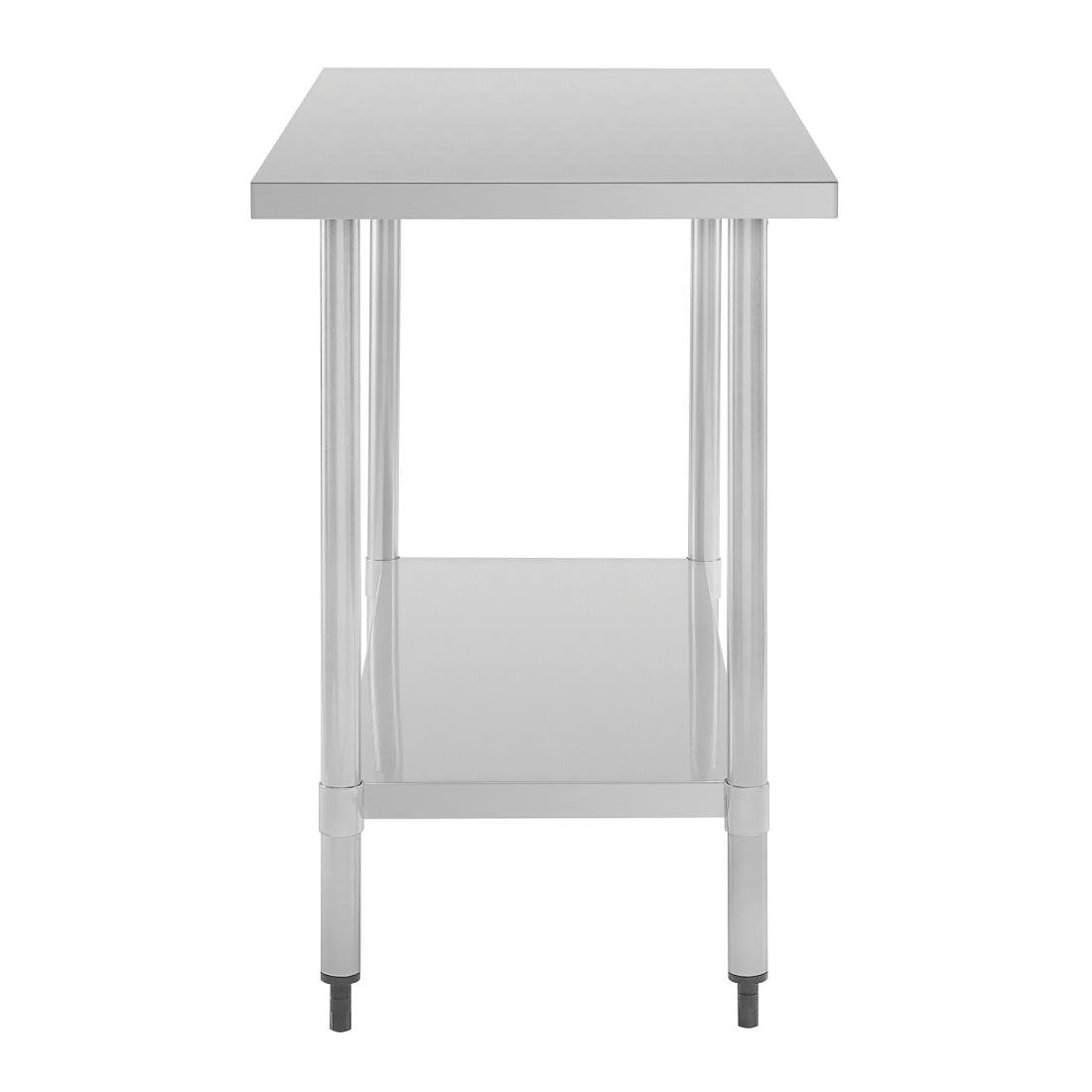 Table inox Nisbets Essentials 80 x 60 cm