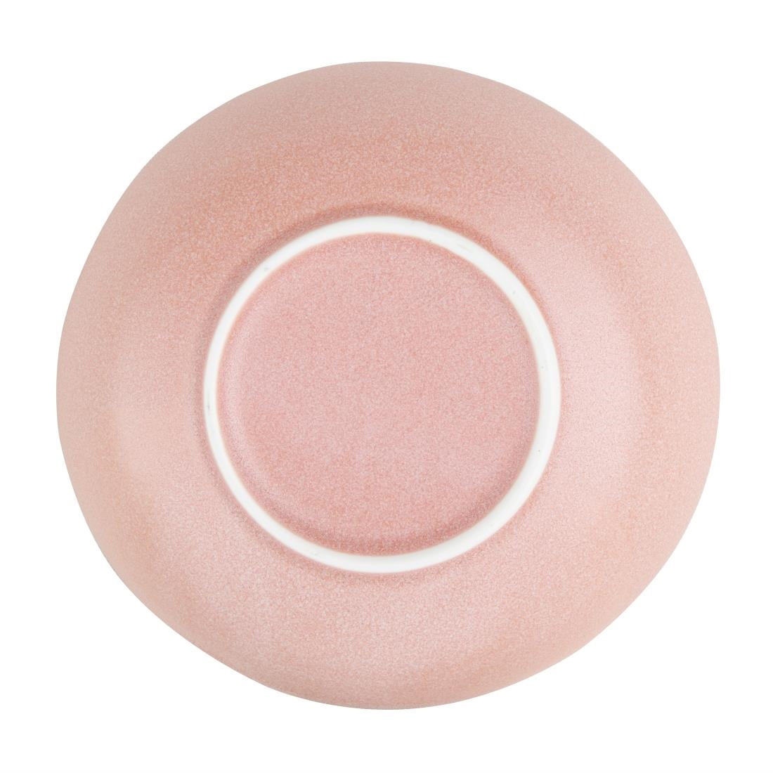 Assiettes calottes Olympia Corallite pêche 160x40mm (lot de 6)