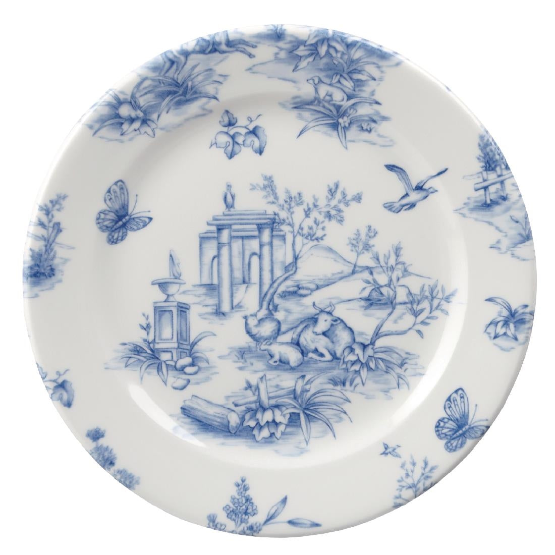 Assiettes plates Churchill Vintage Prague Toile Print 170mm (Lot de 6)