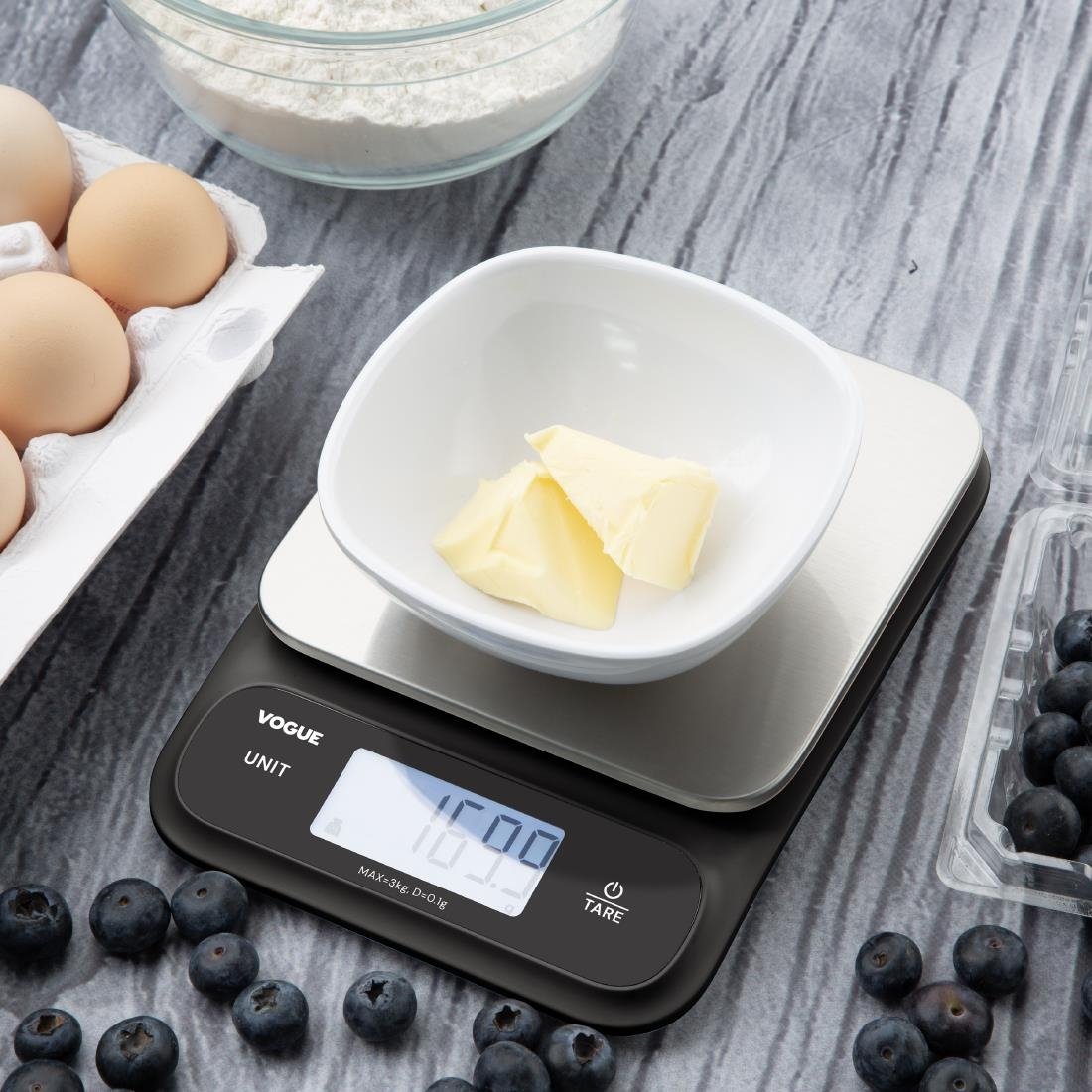 Balance électronique étanche Vogue 3 kg - NISBETS