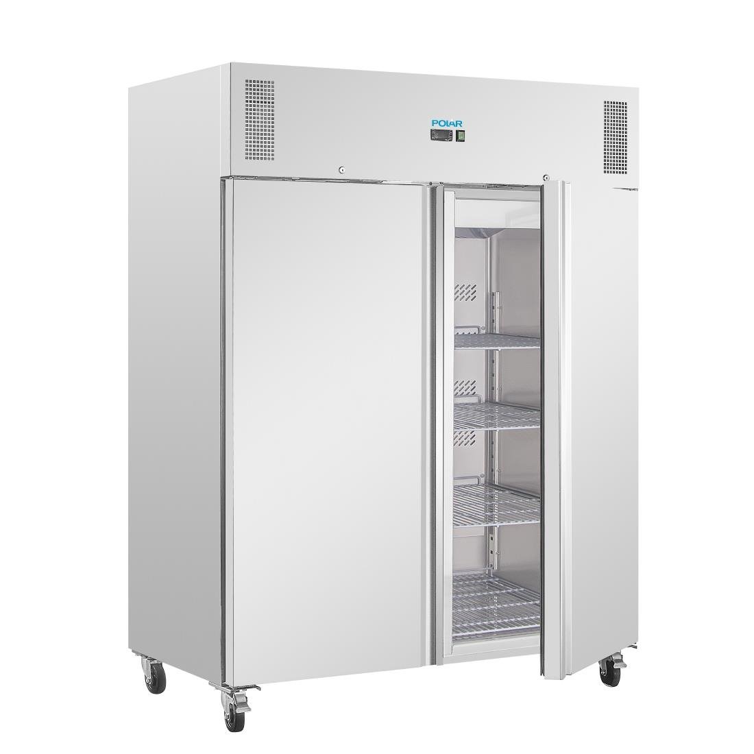 Armoire réfrigérée positive 2 portes Polar série U 1300L - NISBETS
