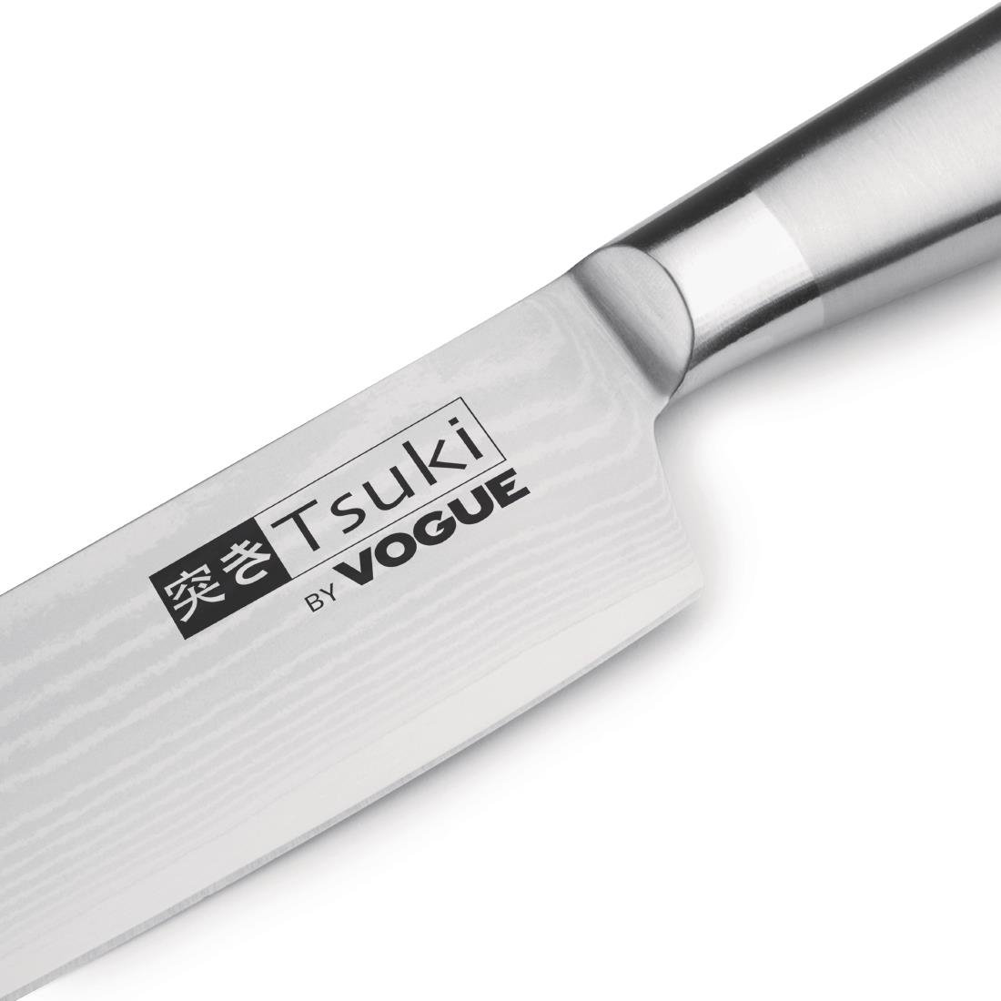 Couteau japonais Santoku Series 8 Vogue Tsuki 17,5cm - NISBETS
