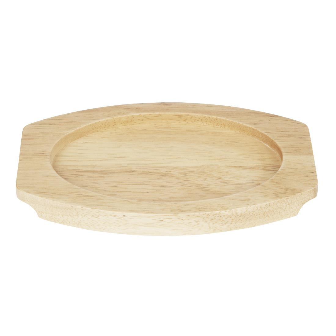 Planche en hévéa pour plat ovale en fonte Olympia 230x135mm pour FW818