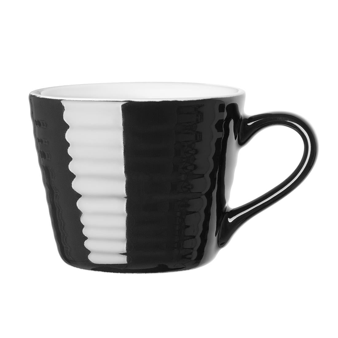 Mugs Aroma Olympia Café noirs 230ml (lot de 6)