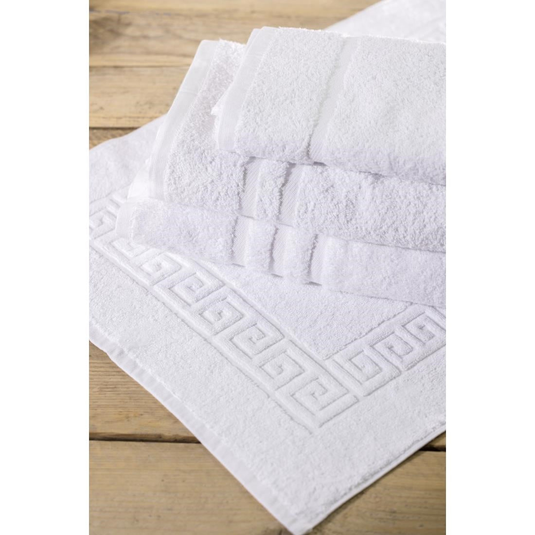 Tapis de bain blanc Comfort Nova Mitre