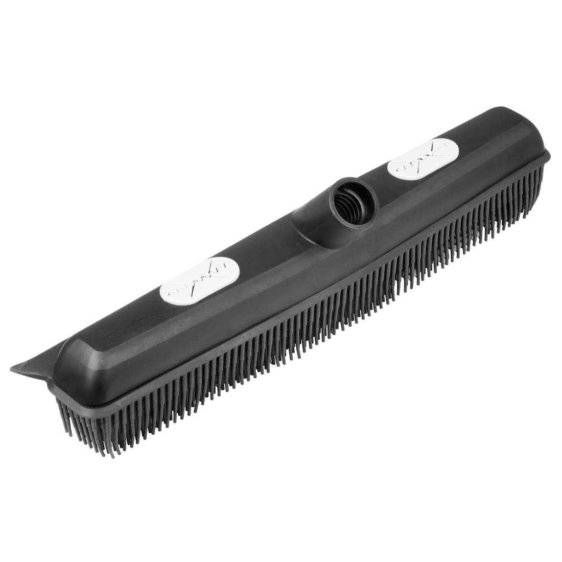 Tête de balai en caoutchouc Jantex Connect noire 340 mm - NISBETS