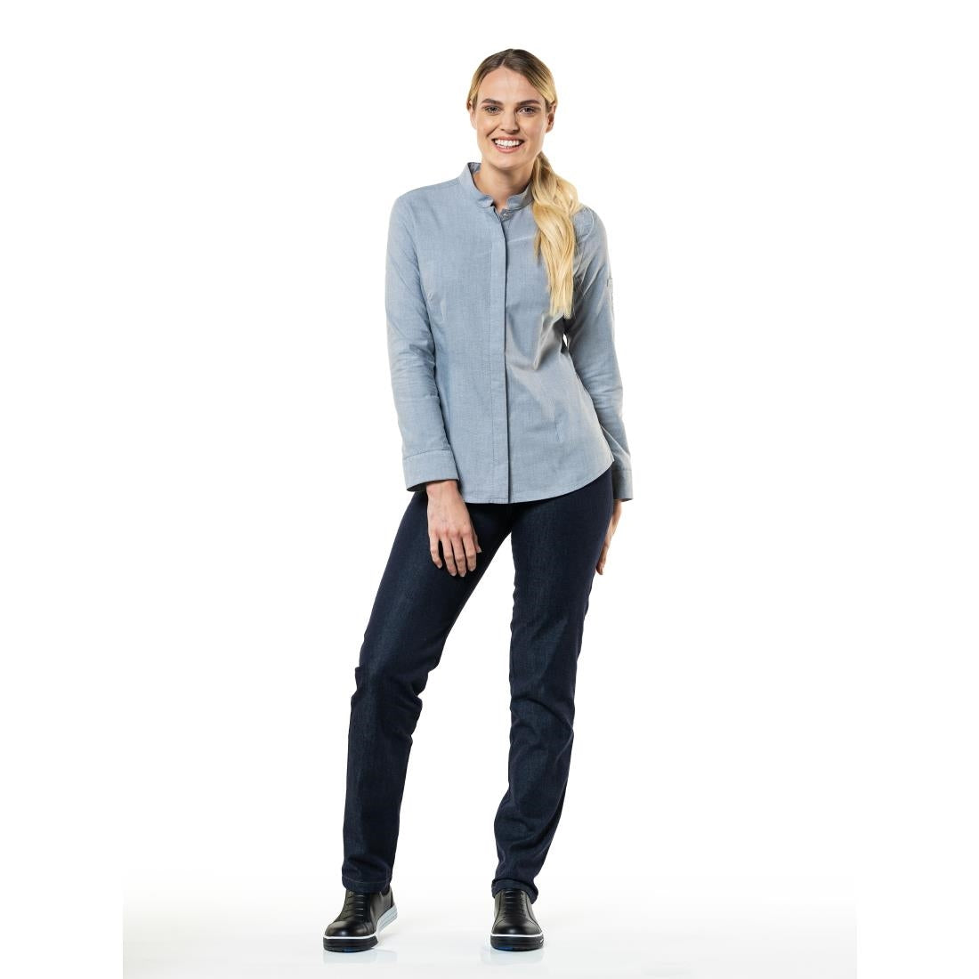 Veste de cuisine femme grise Chaud Devant Nordic - Taille S