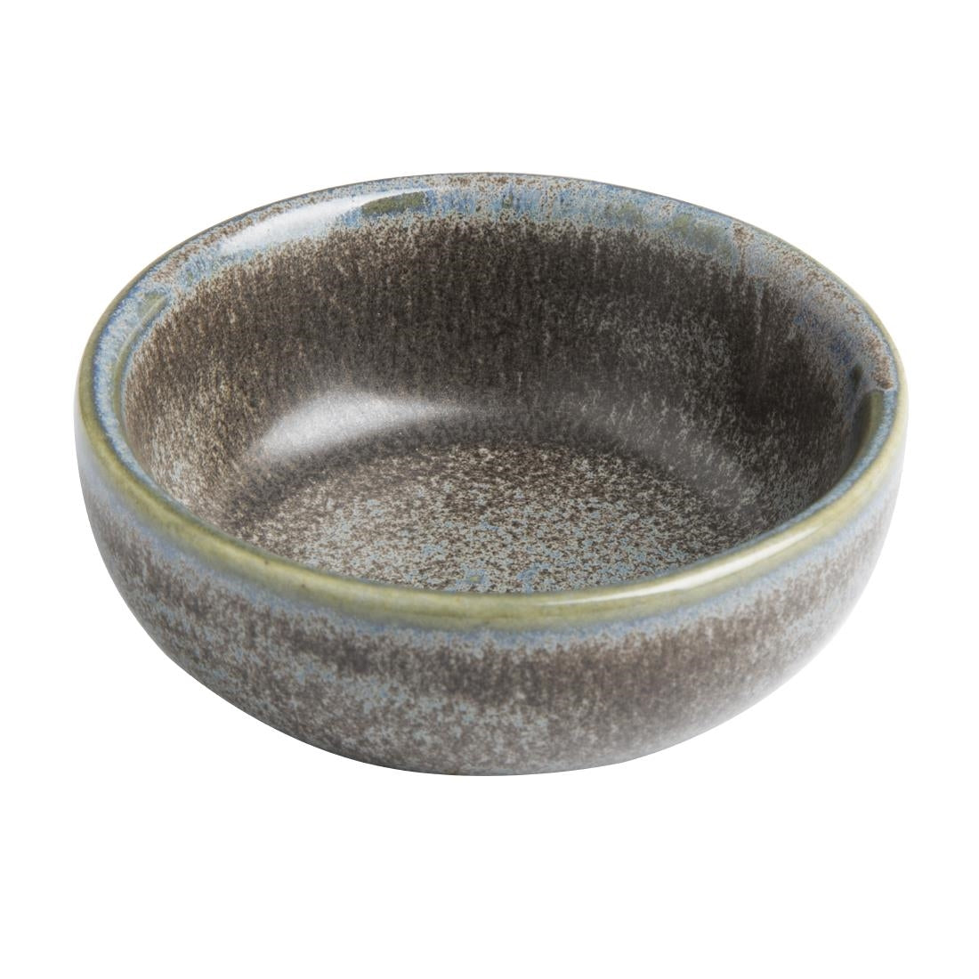 Pots à sauce Olympia Ember Blue 78 mm (lot de 8)