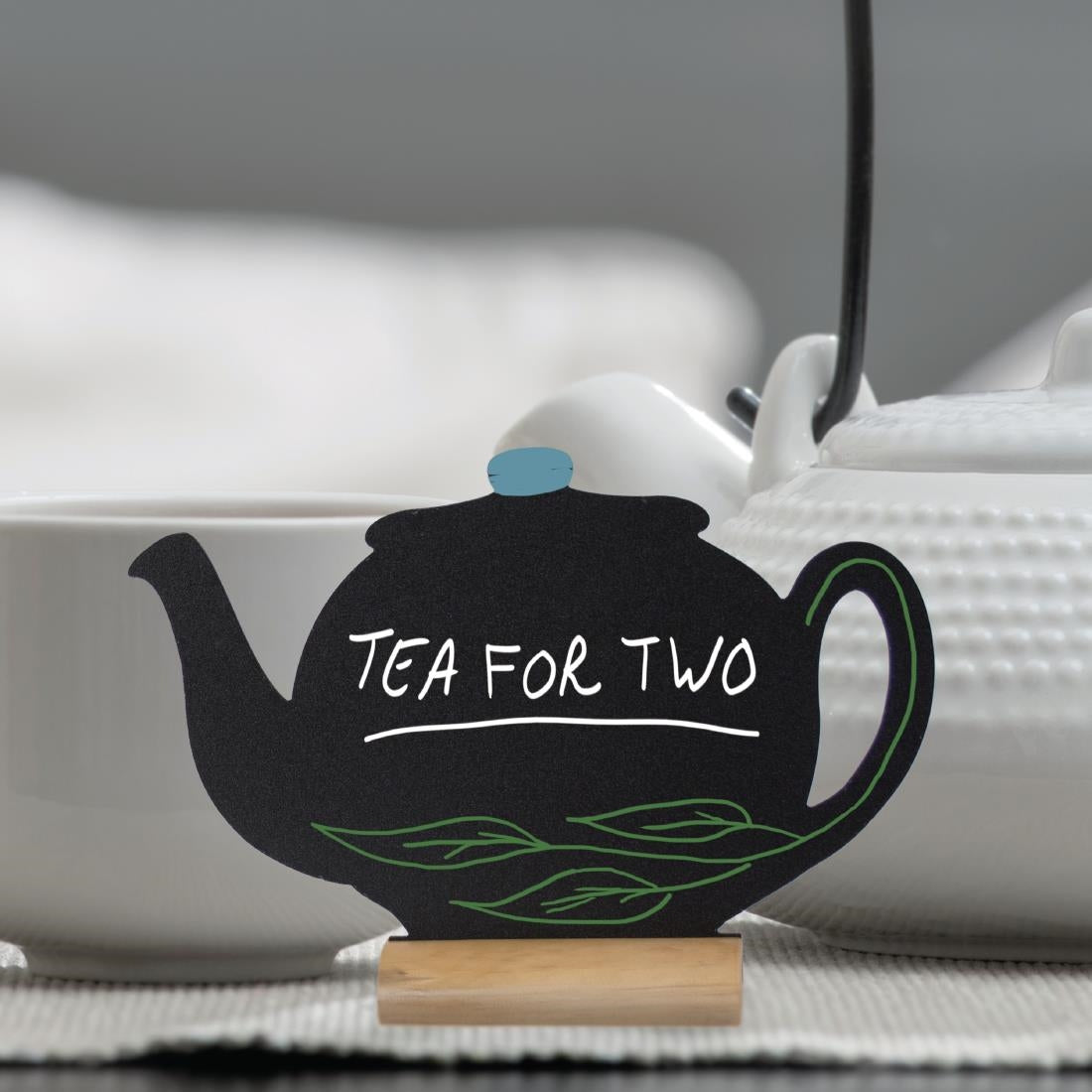 Silhouette de table théière Securit (lot de 3)