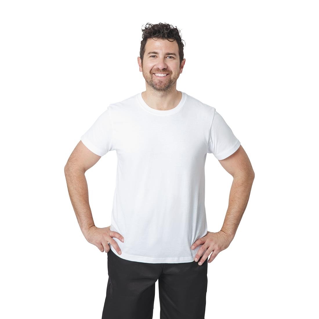 T-Shirt mixte blanc - NISBETS