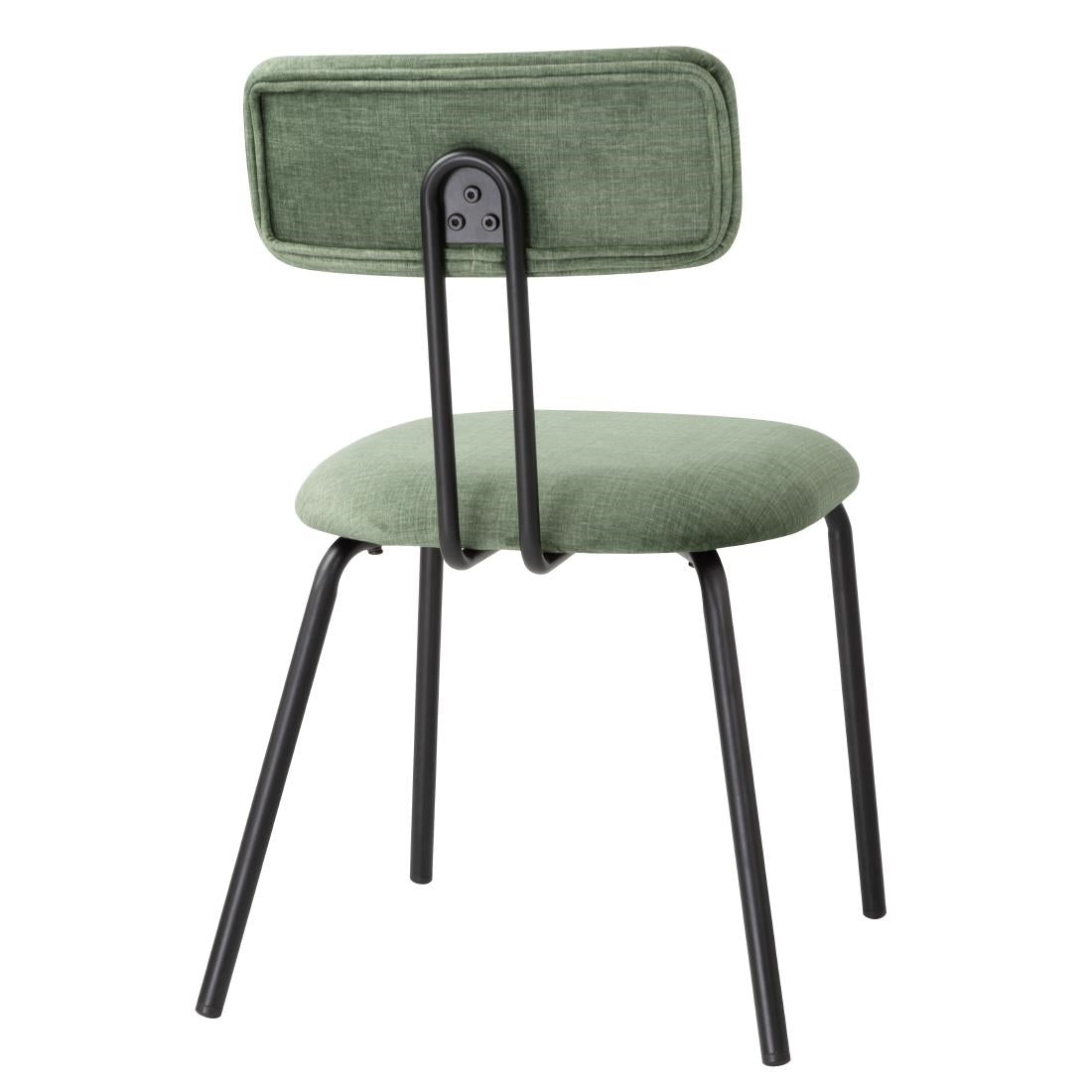 Chaises Bolero Fairfield noyer et vert (lot de 2)