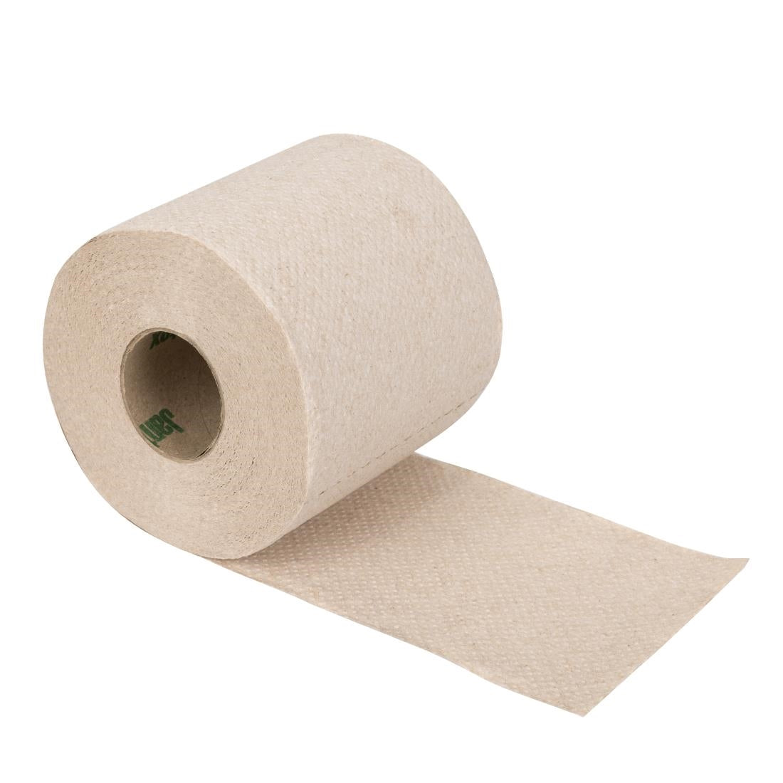 Rouleaux de papier toilette emballés Jantex Green 100 % recyclé 3 plis 260 feuilles (lot de 36)