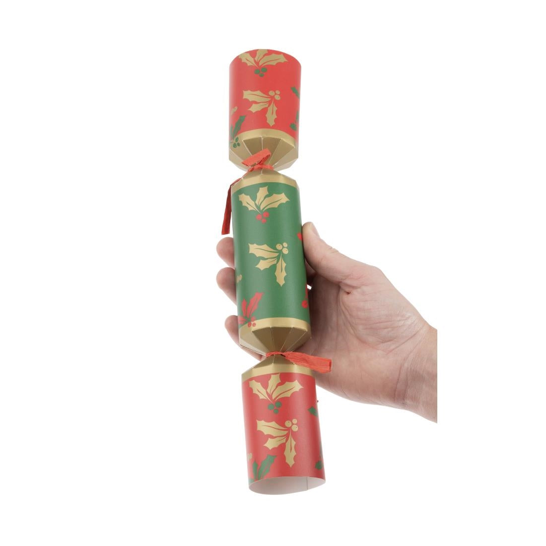 Crackers de Noël sans plastique Fiesta Recyclable 30cm (lot de 25)