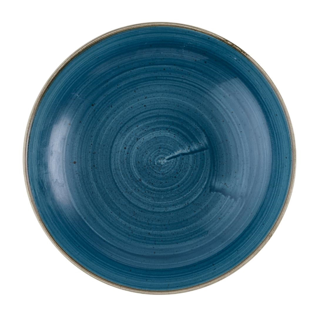 Assiettes coupe ronde Churchill Stonecast Java Blue Evolve 247mm (Lot de 12)
