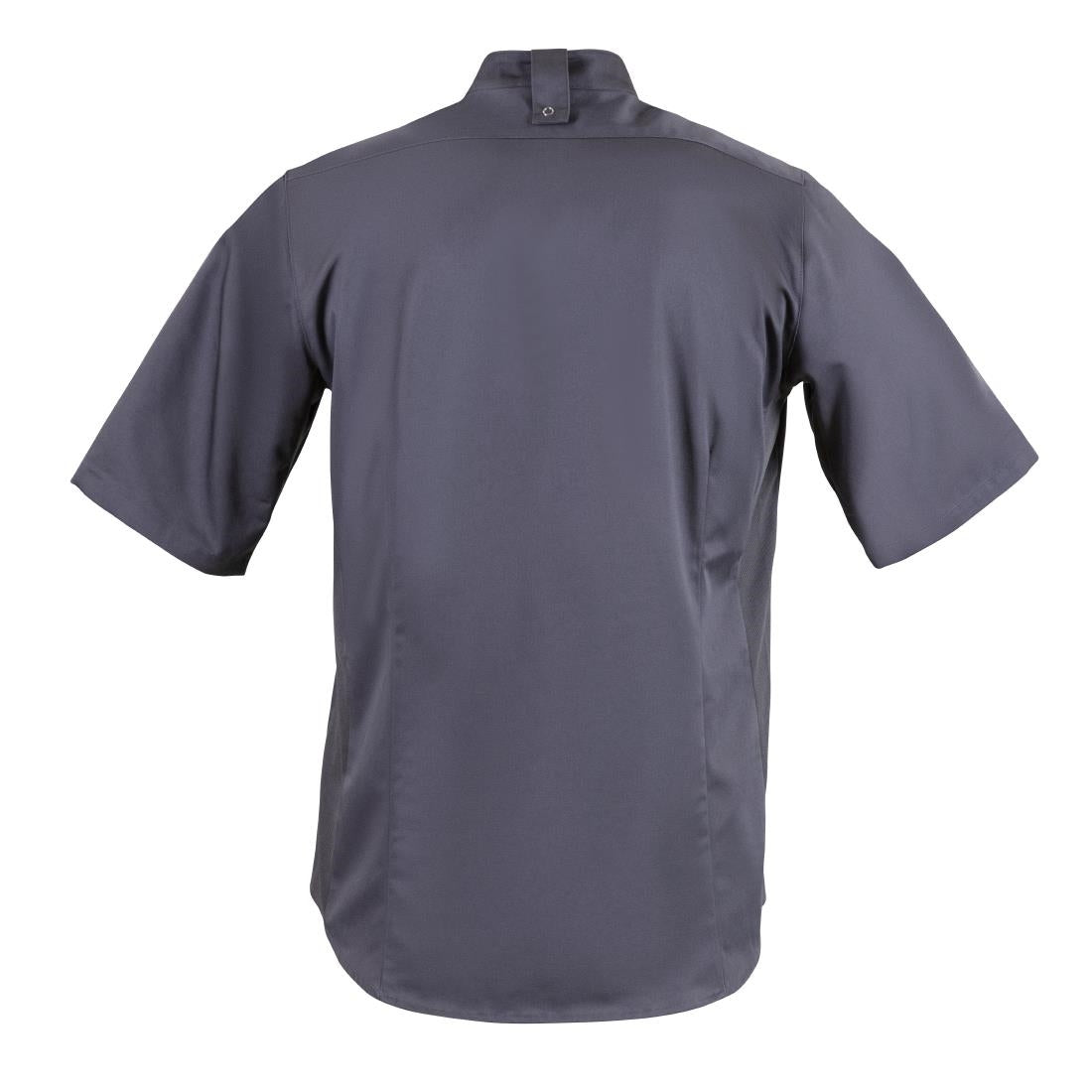 Veste col officier Southside gris anthracite - NISBETS