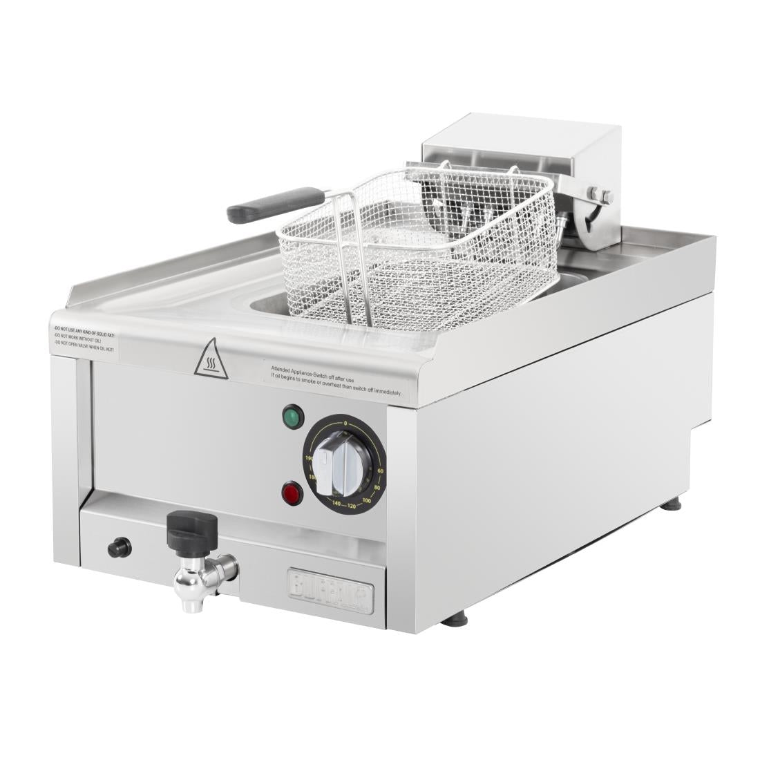 Friteuse électrique simple Buffalo Série 600 8L