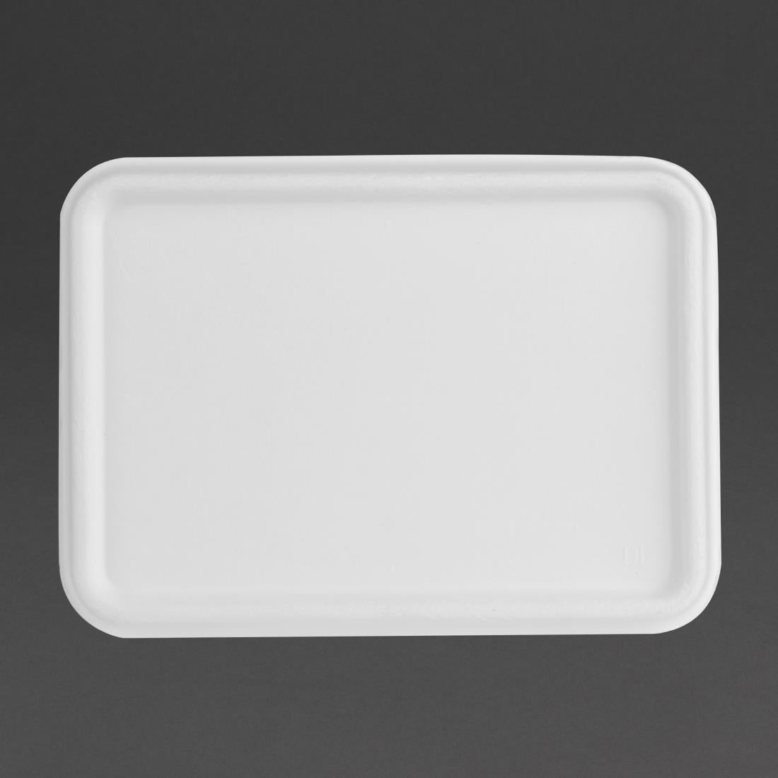 Couvercles en bagasse Fiesta Compostable pour barquettes en bagasse (lot de 100)