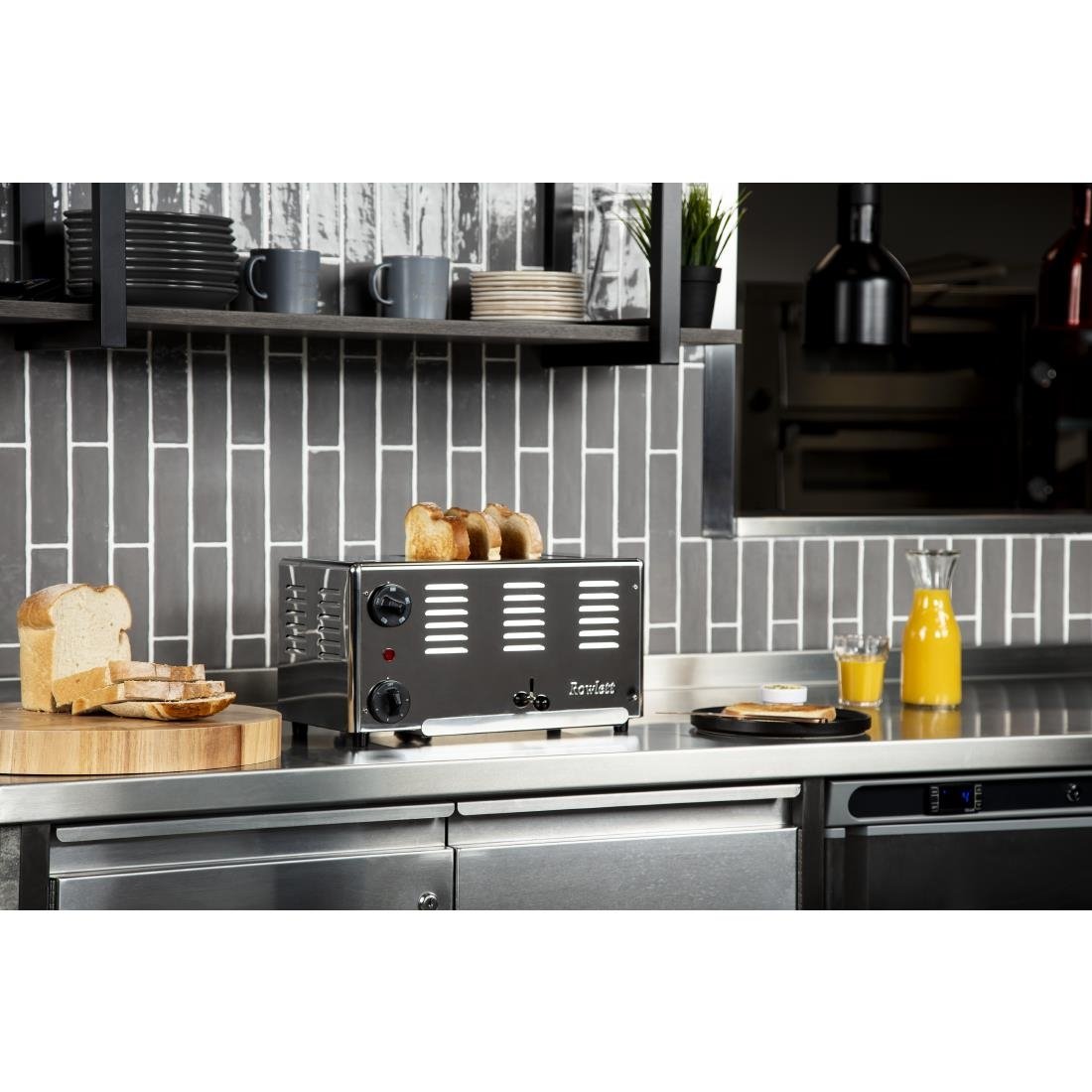 Grille-pain 4 fentes Rowlett Premier avec résistances DuraHeat supplémentaires