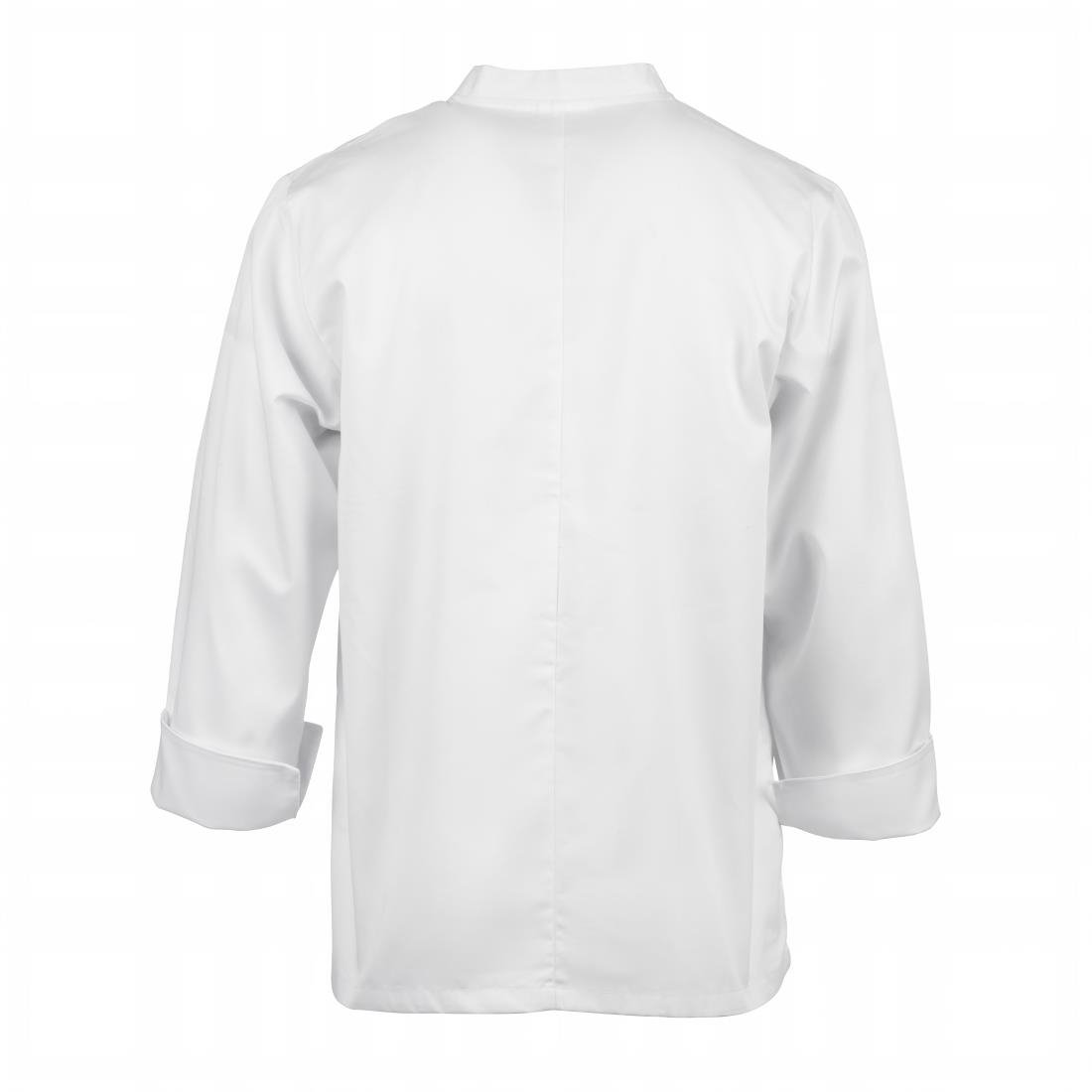 Veste de cuisine mixte Le Mans Chef Works blanche - NISBETS