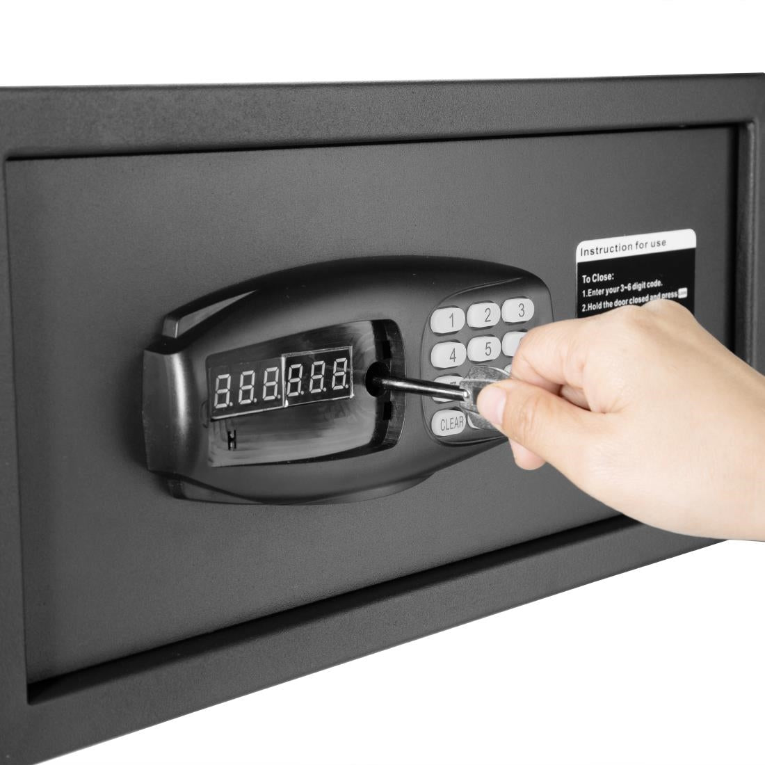 Coffre-fort d'hôtel pour ordinateur portable Bolero