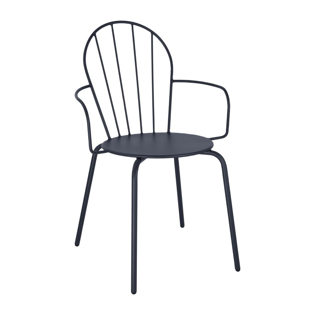 Fauteuils Bolero Adeline bleu - NISBETS