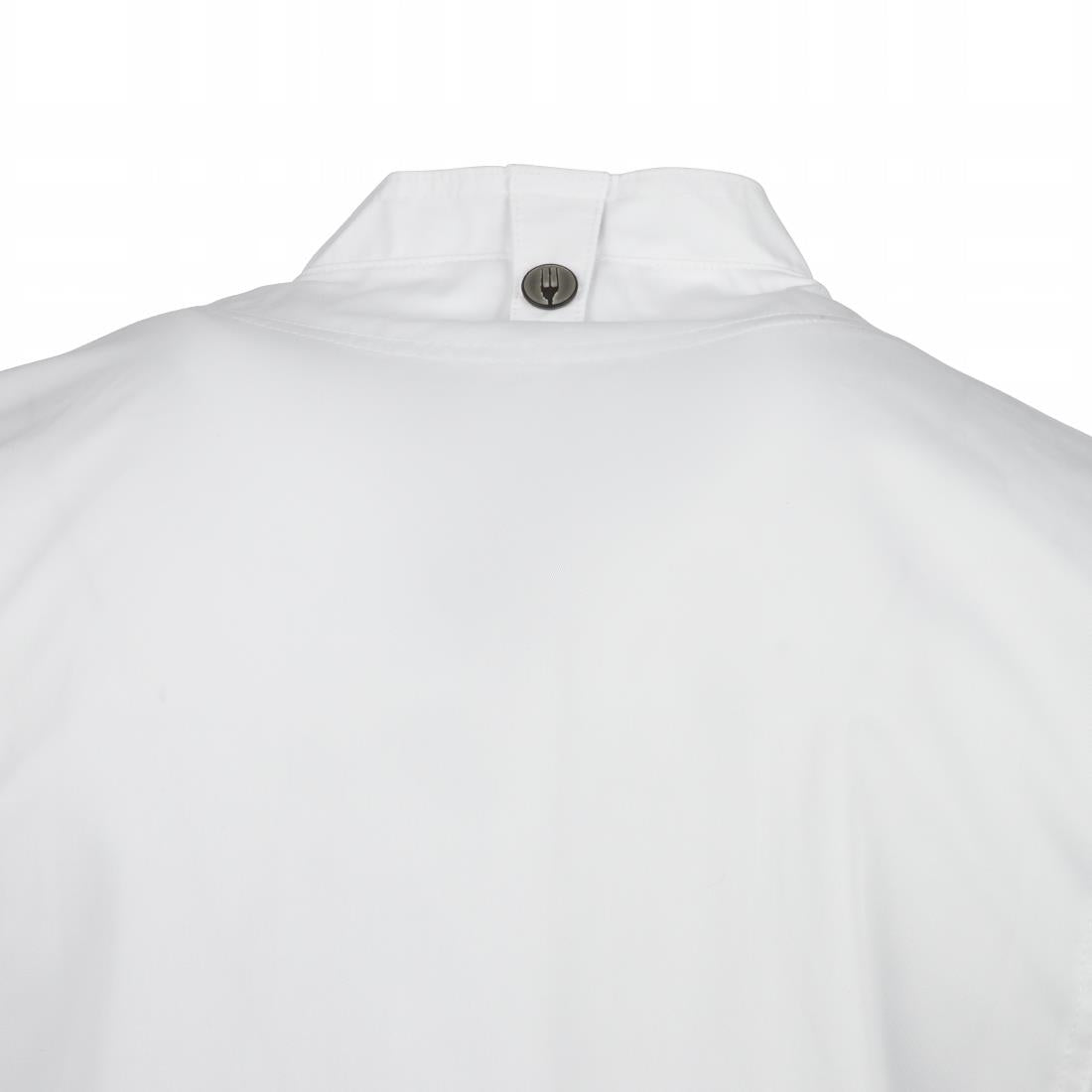 Veste de cuisine mixte Cool Vent Chef Works Urban Springfield blanche - NISBETS