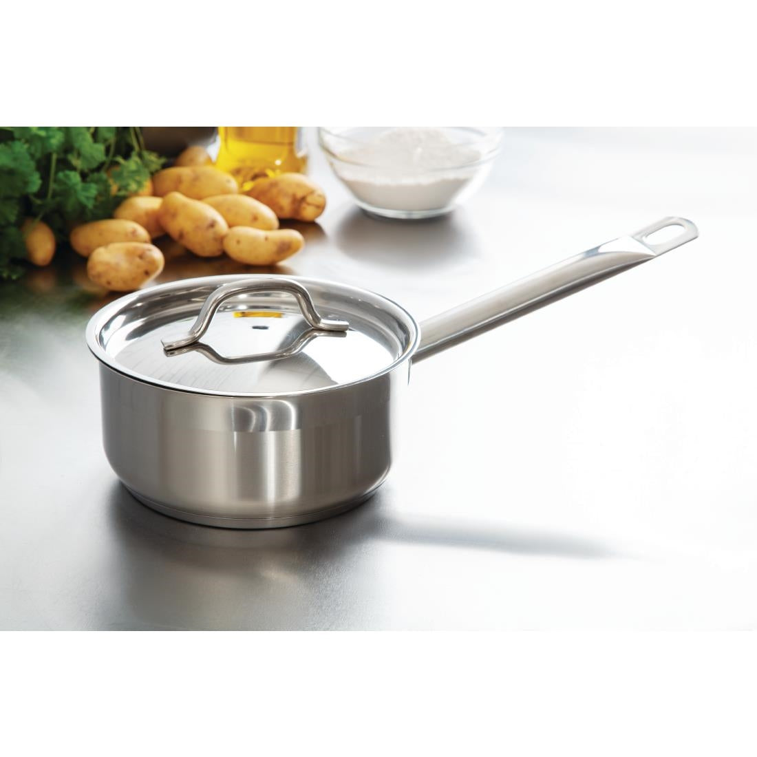 Casserole inox Nisbets Essentials 1,5L