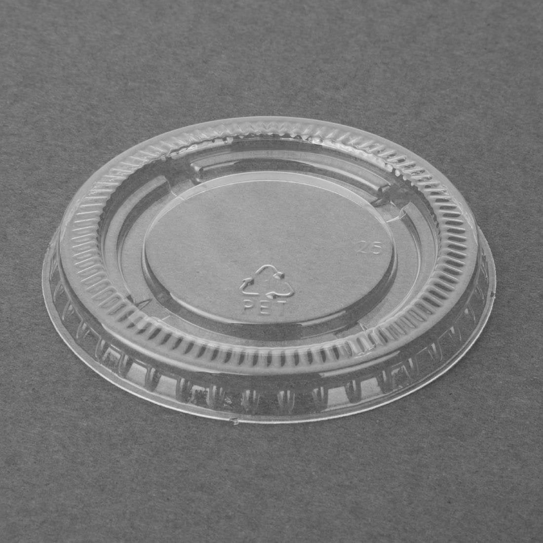 Couvercles en PET Fiesta Recyclable pour pots à sauce (lot de 1000)