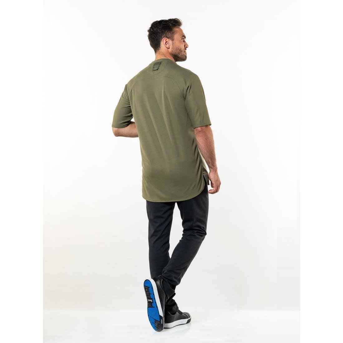 T-shirt mixte manches courtes Chaud Devant Valente UFX vert - Taille L